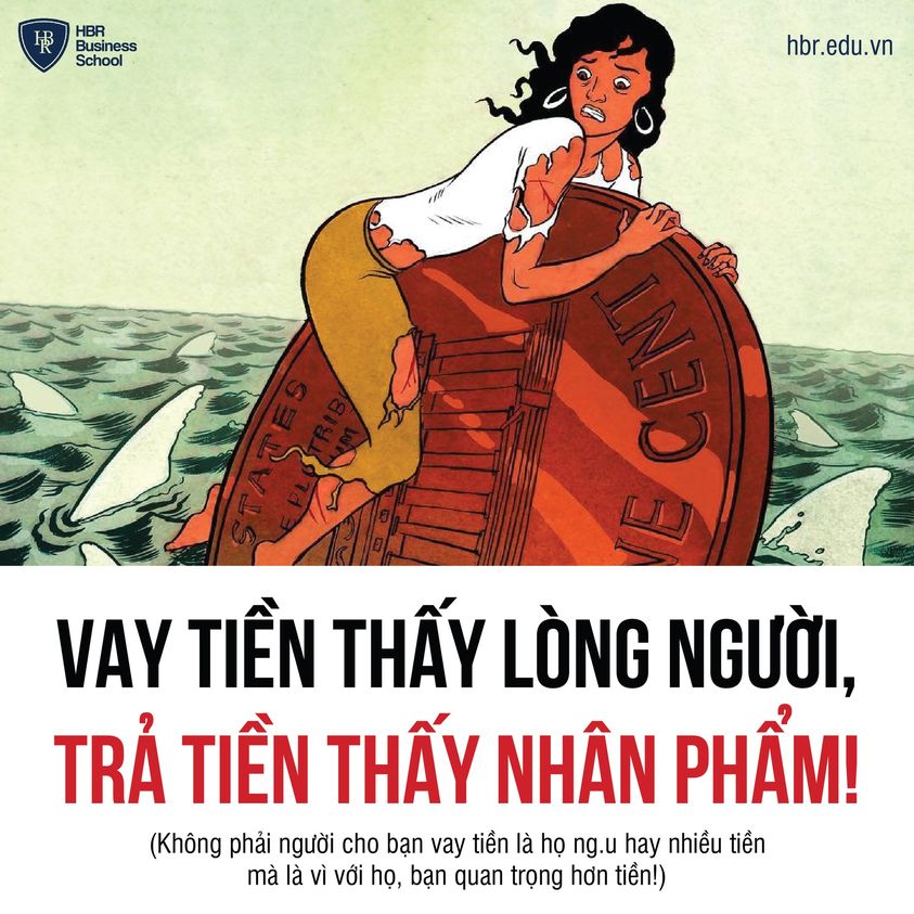 Vay gì thì vay giữ chữ tín là được, Trả gì thì trả đừng quên nghĩa là được!